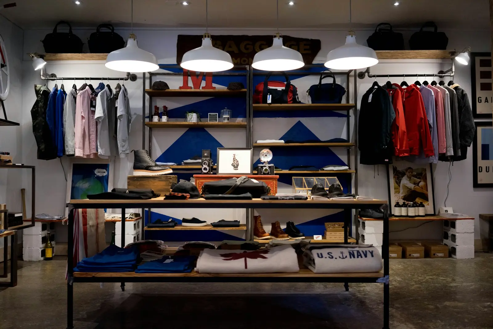 A well-kept small business storefront